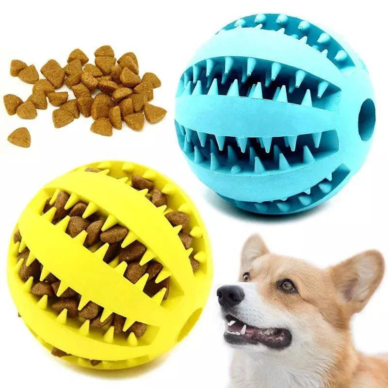 PlayTime™ Natural Rubber Pet Chewing Ball - Joomcy