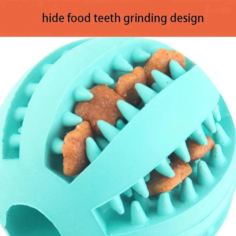 PlayTime™ Natural Rubber Pet Chewing Ball - Joomcy