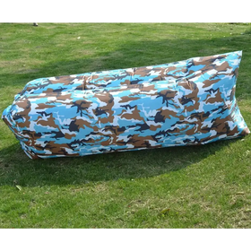 Portable Inflatable Rainbow Sofa and Sleeping Bag