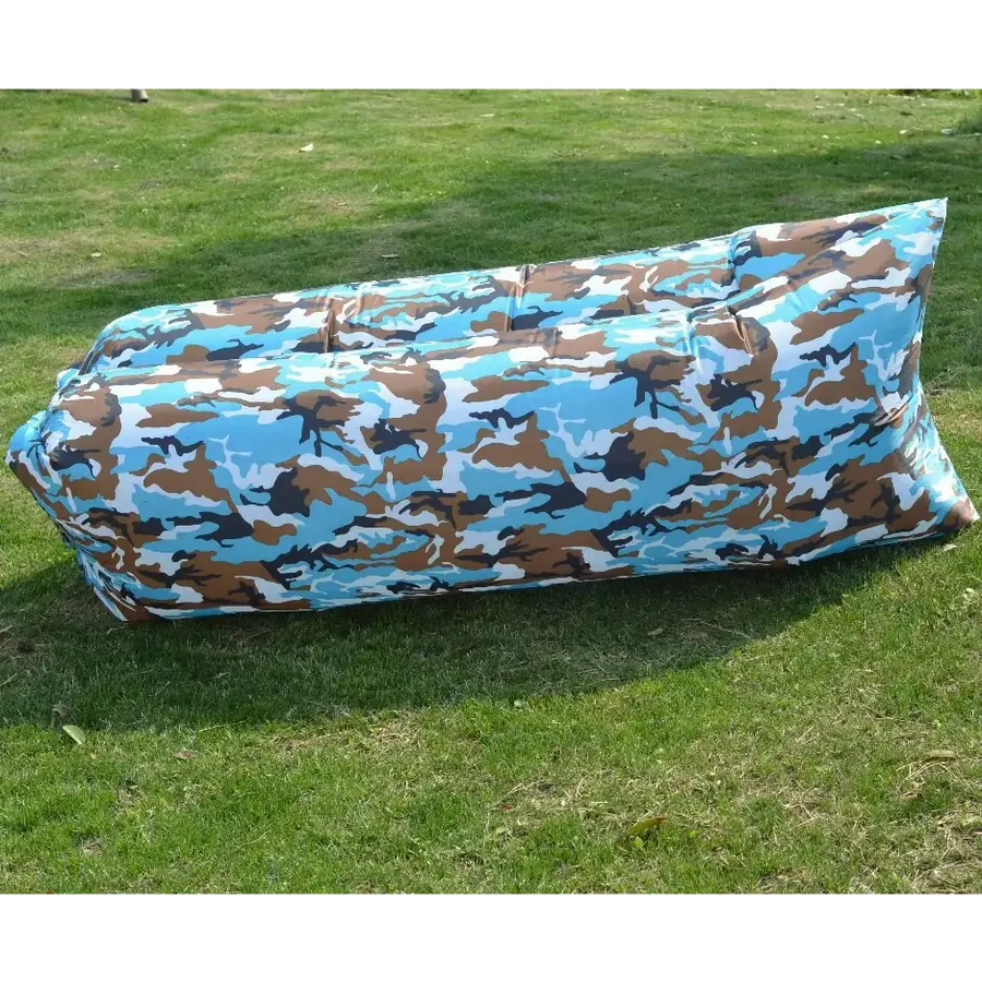 Portable Inflatable Rainbow Sofa and Sleeping Bag