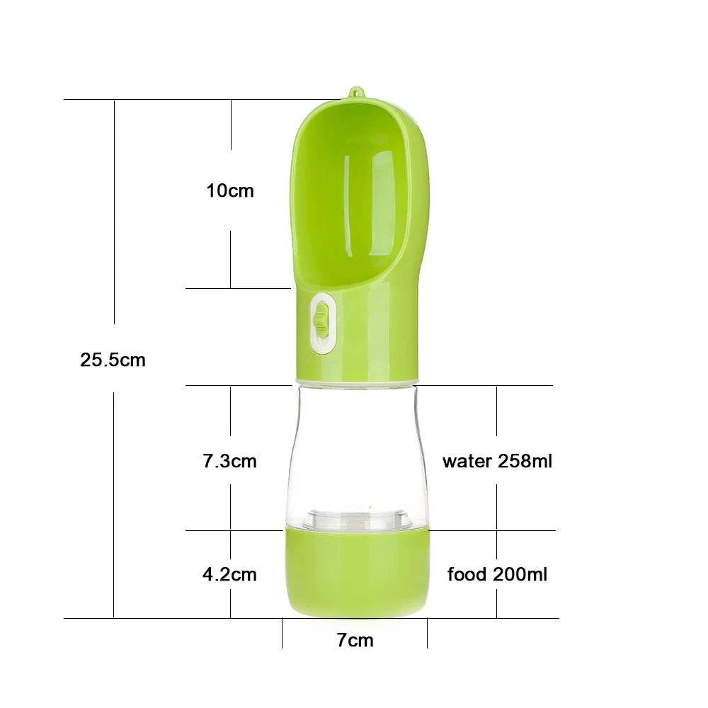 QuickFeed™ Portable Water Bottle + Feeder Bowl - Joomcy