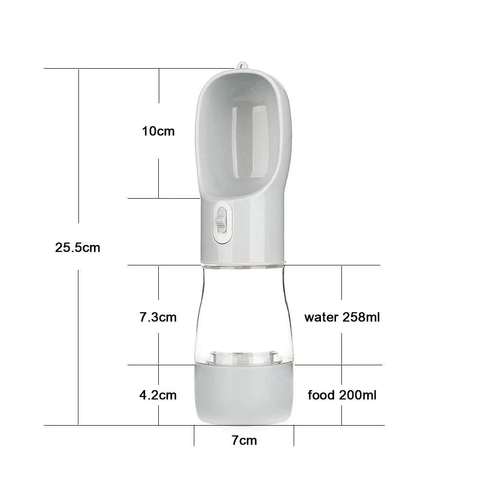QuickFeed™ Portable Water Bottle + Feeder Bowl - Joomcy