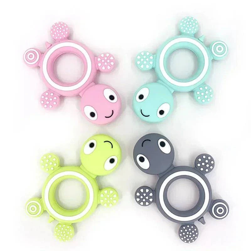 SafeBite™ Silicone Animal Biting Toys For Babies - Joomcy