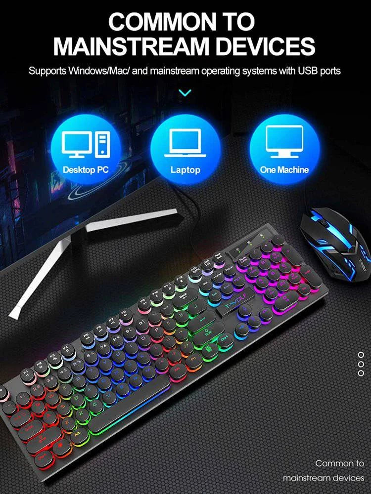 Shadow Mechanical Feeling Keyboard - Joomcy