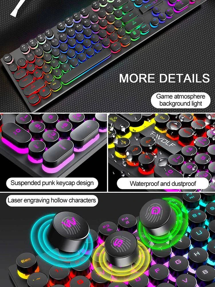 Shadow Mechanical Feeling Keyboard - Joomcy