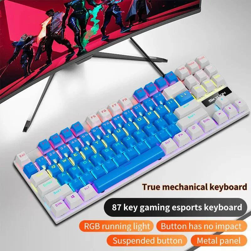 SKYLION™ K87 Wired Mechanical Keyboard - Joomcy
