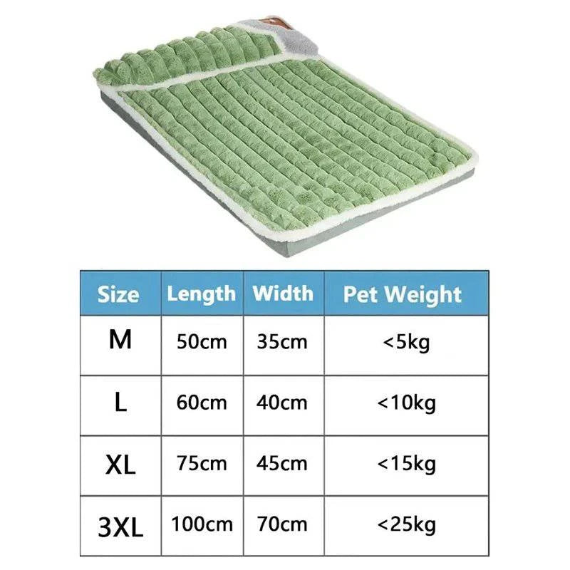 SleepyHead™ Pet Bed With Pillow for Dogs - Joomcy