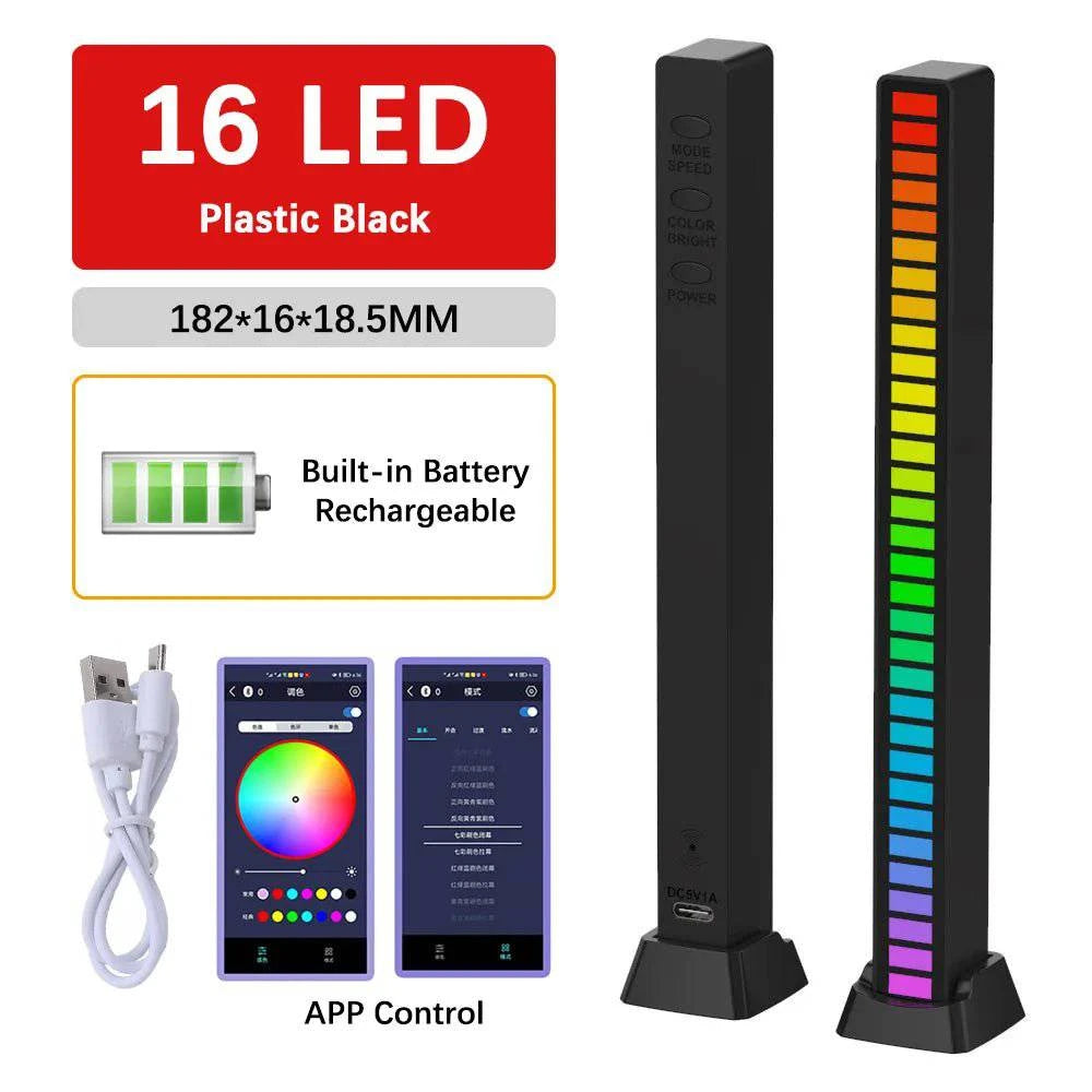 SoundCore™ Wireless Sound Activated RGB Light Bar - Joomcy