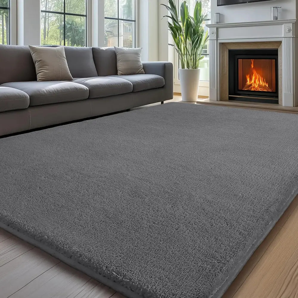 Sour Lemon 9x12 Area Rugs for Living Room Soft Large Area Rug Fluffy Rugs for Bedroom,Machine Washable Area Rug Non Slip Carpet Rugs for Living Room Playroom Kids Room Home Decor