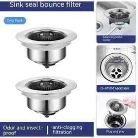 Stainless Steel Sink Drain Filter