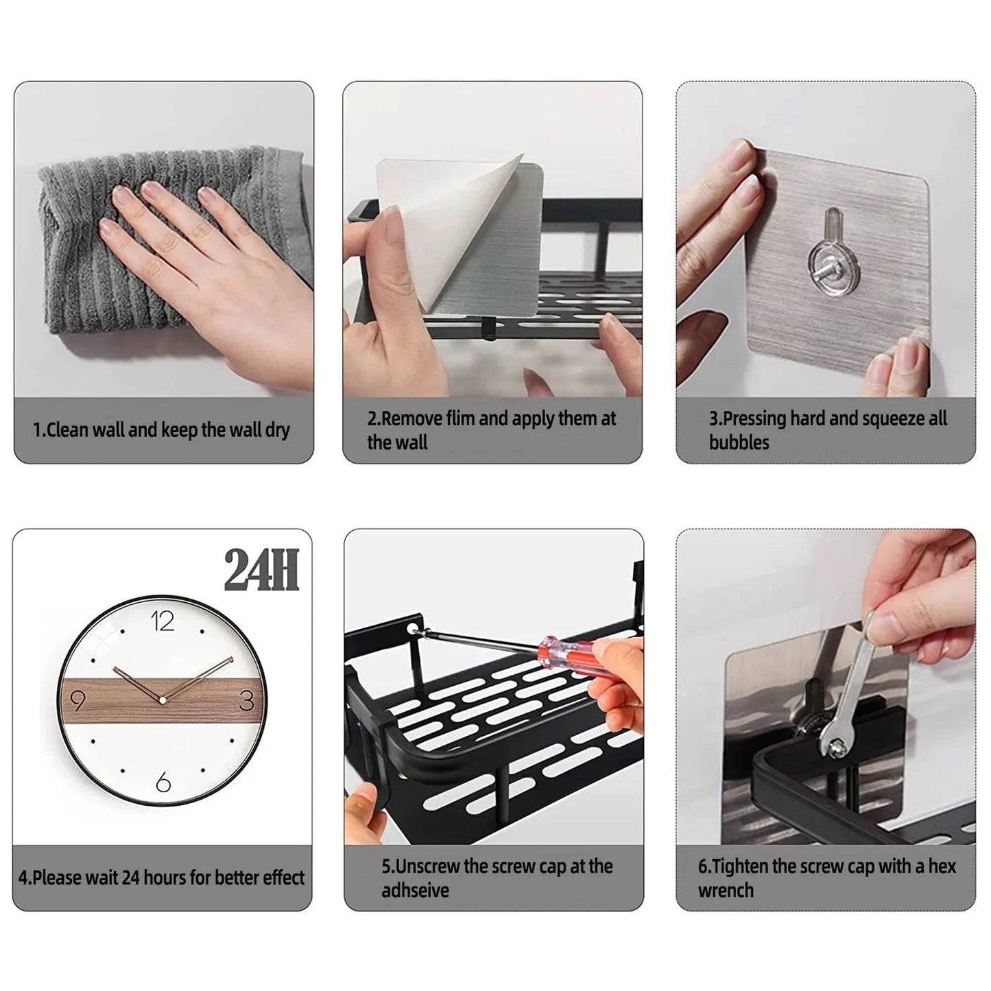 TidySpots™ Bathroom Shelf Storage Organizer - Joomcy