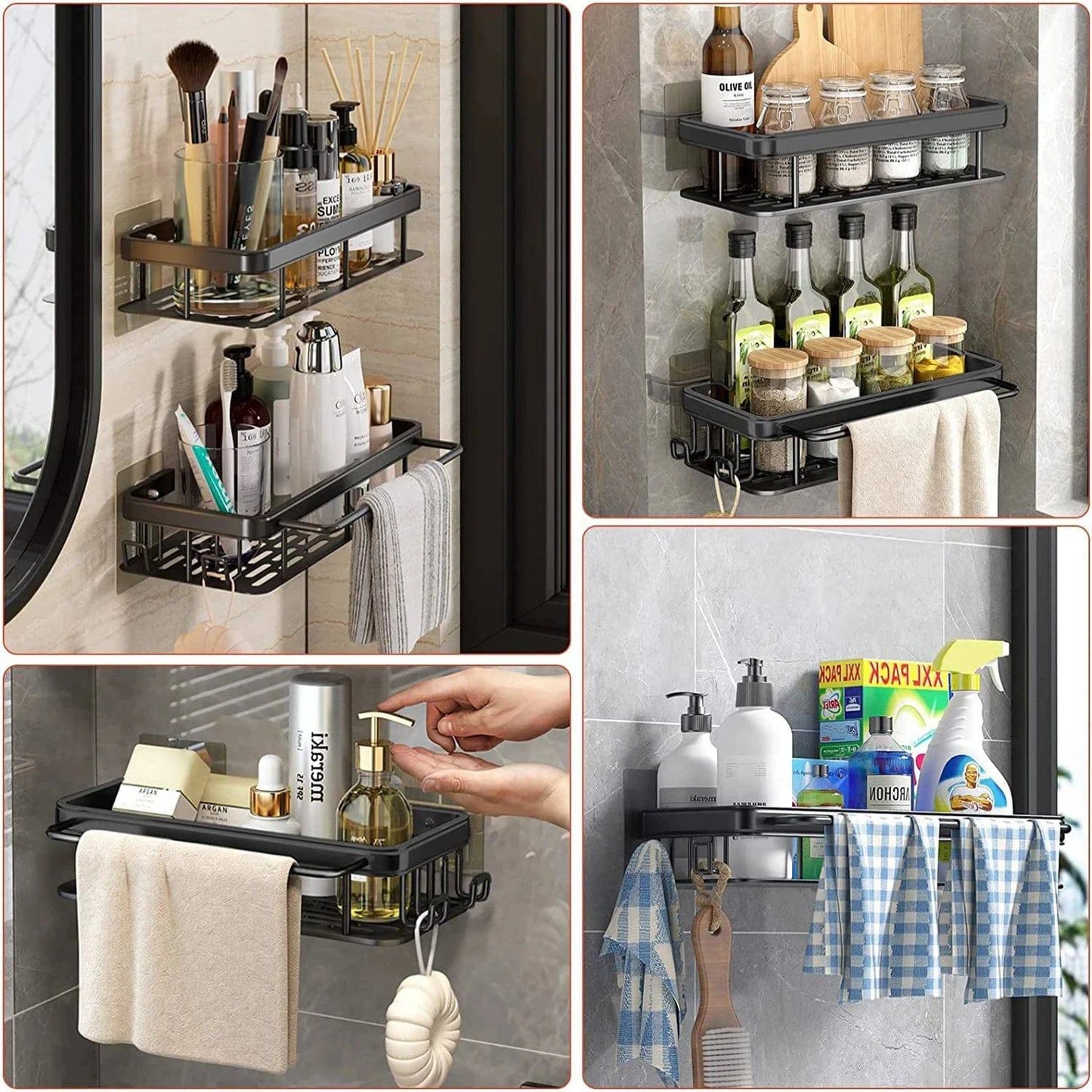 TidySpots™ Bathroom Shelf Storage Organizer - Joomcy