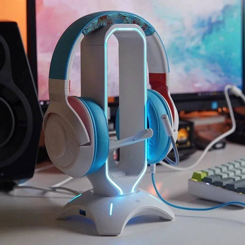 Top RGB Headphones Stand - Joomcy