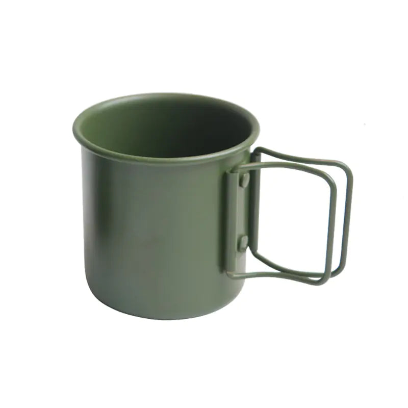 300ml Portable Folding Aluminum Camping Cup - Joomcy