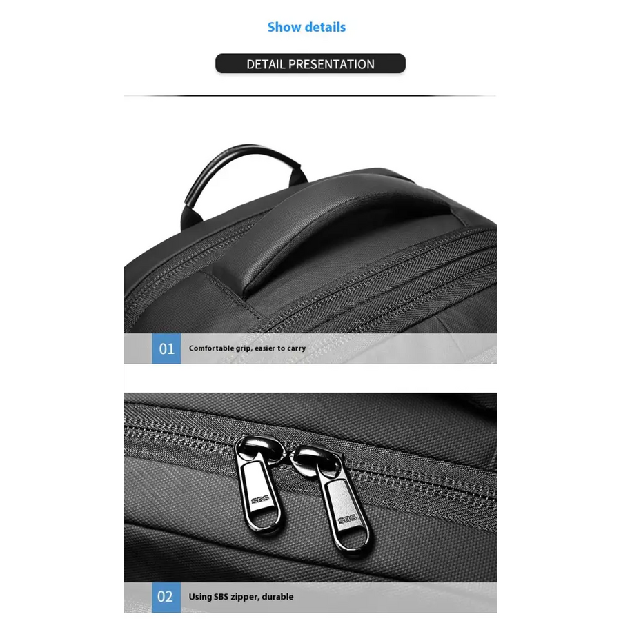 Unisex Large-Capacity Anti-Theft Backpack