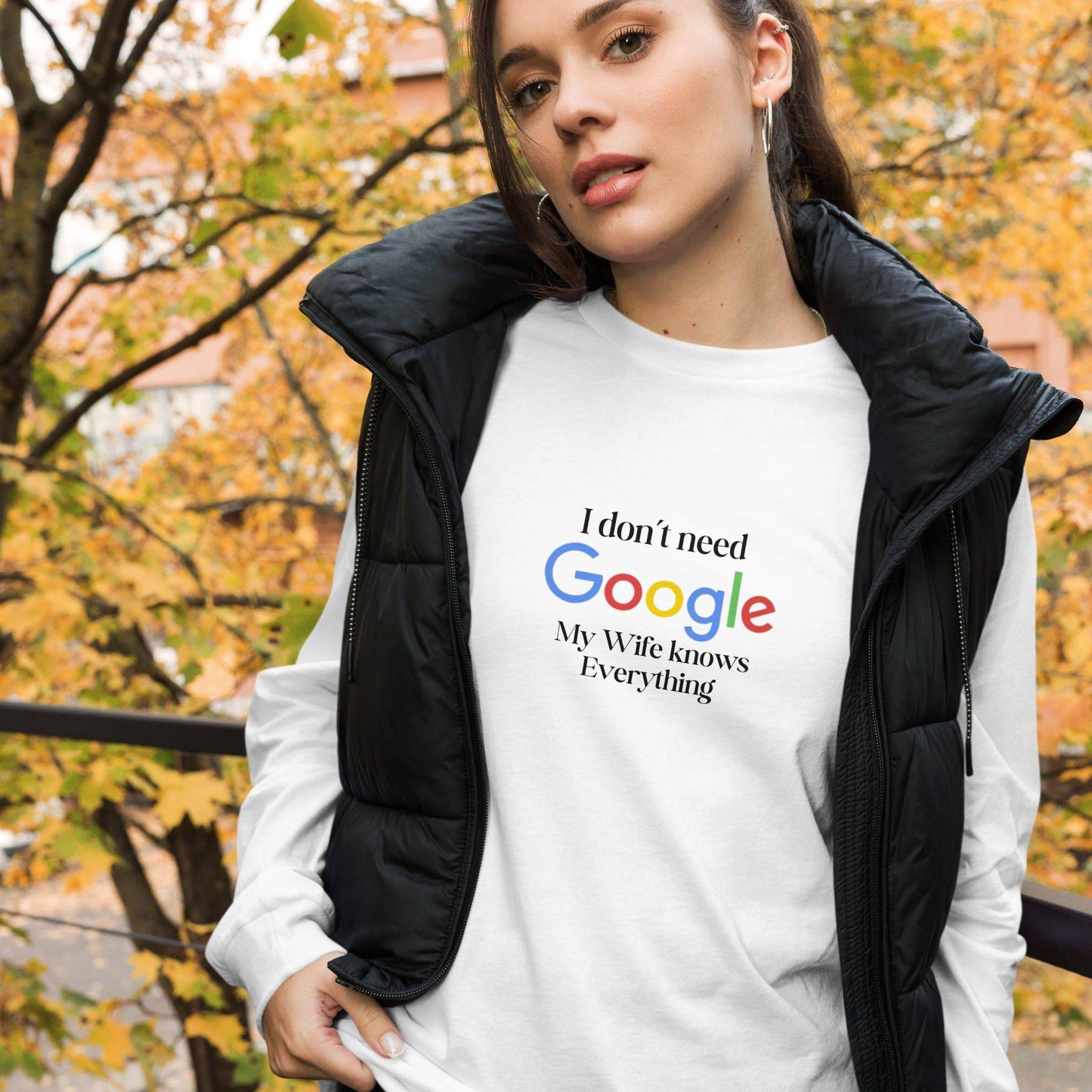 Unisex White Long Sleeve Tee - Joomcy
