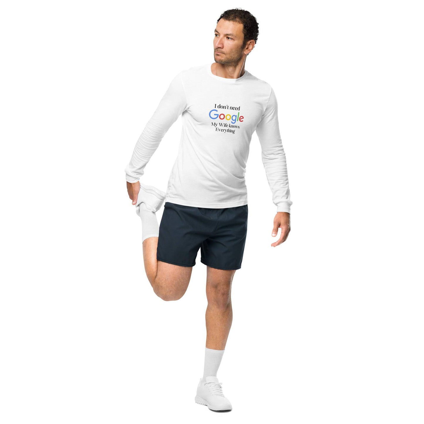 Unisex White Long Sleeve Tee - Joomcy