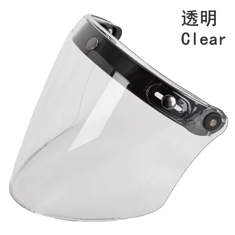 Universal X Three-Clip Motorcycle Helmet Visor