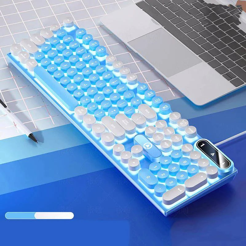 USB Wired Esports Game Luminous Keyboard - Joomcy