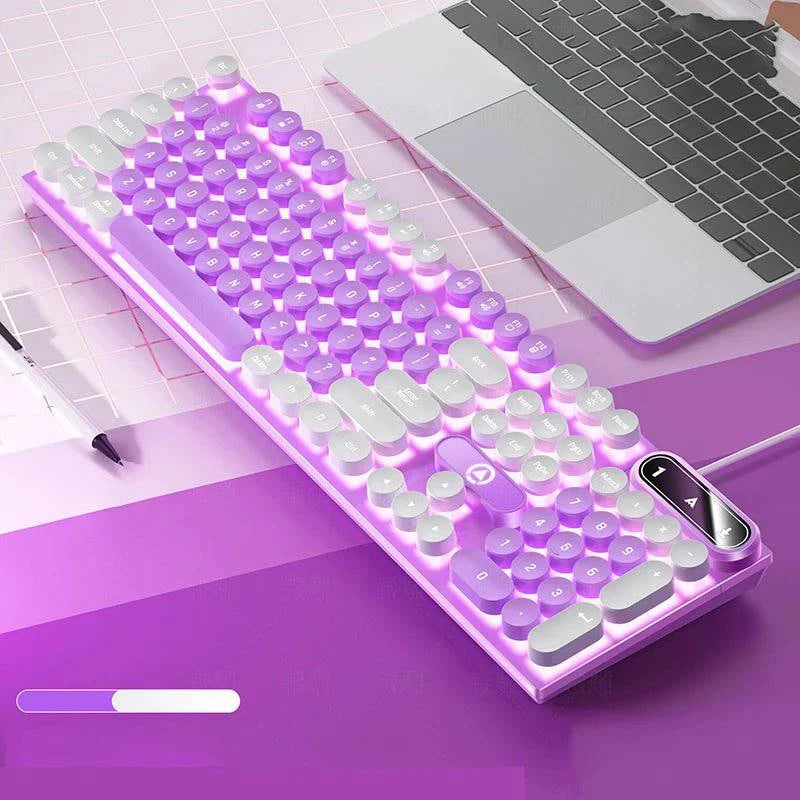 USB Wired Esports Game Luminous Keyboard - Joomcy