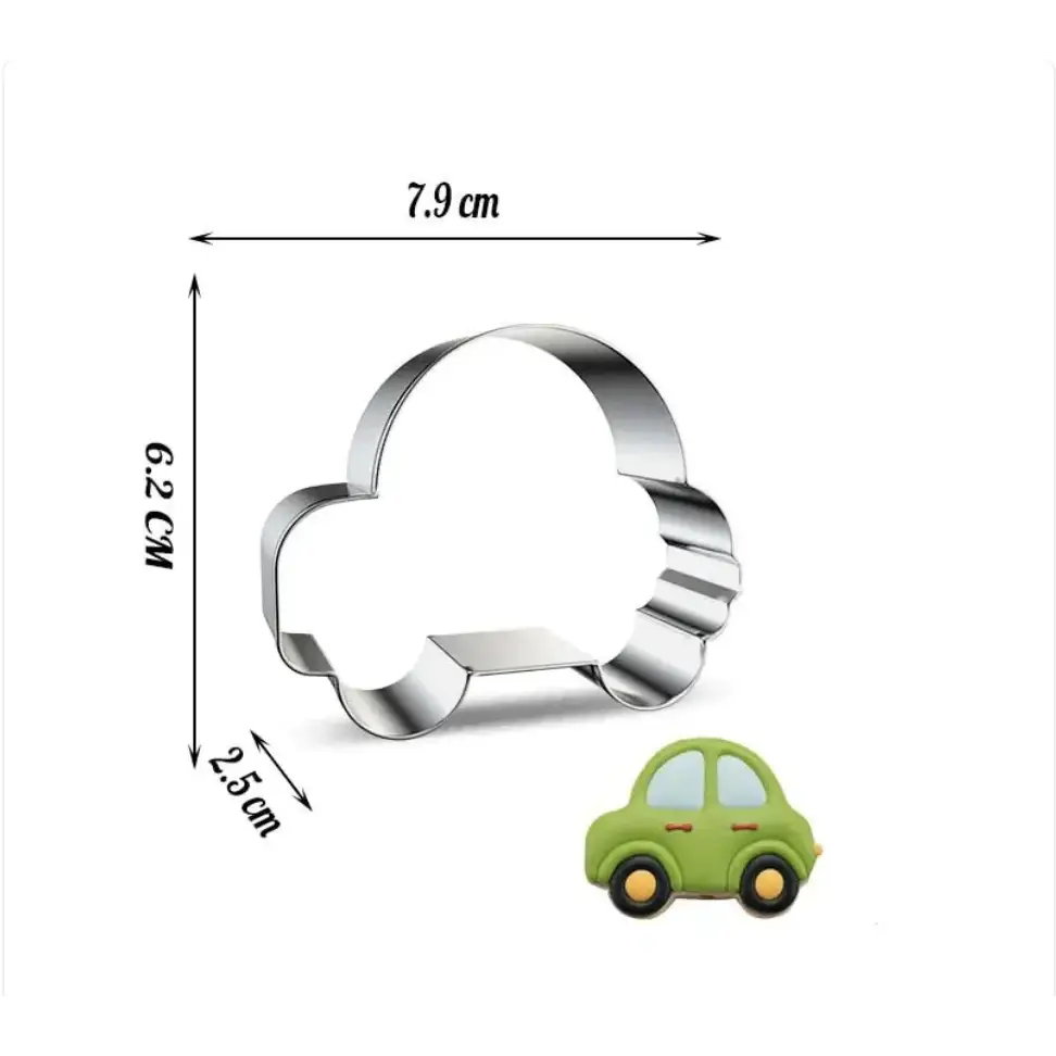 Vehicle Shaped Cookie Cutter