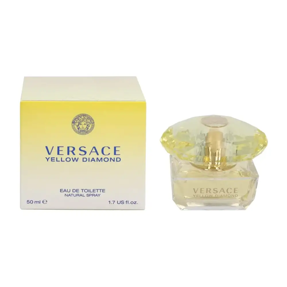 Versace Yellow Diamond Eau De Toilette Spray for Women 1.7 Fl Oz