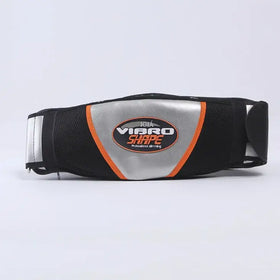 Black and silver igi&a vibro shape professional slimming belt with orange trim.