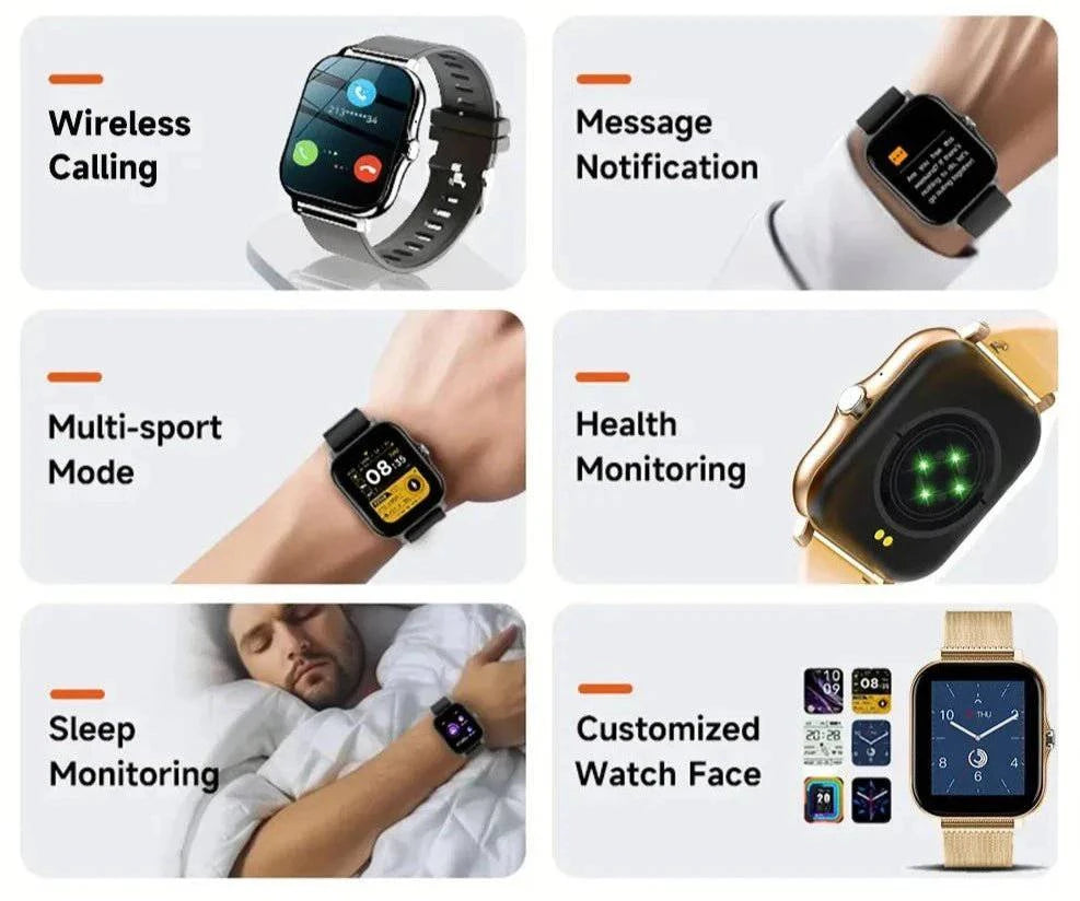 VodaCall™ Bluetooth Answer/Call Smart Watch - Joomcy