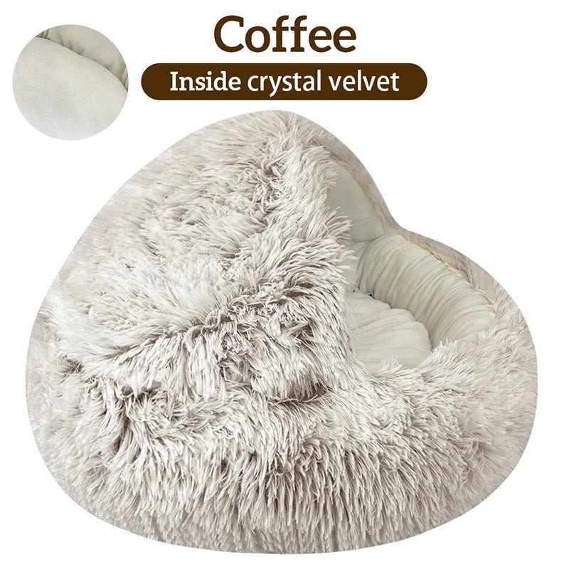WarmCaves™ Winter Plush Cat Bed - Joomcy