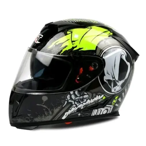 Winter Motorcycle Helmet with Anti-Fog Dual Lenses