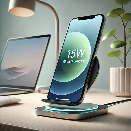 The Future of Charging: Meet the 15W Wireless Charging Stand That Will Revolutionize Your Workspace