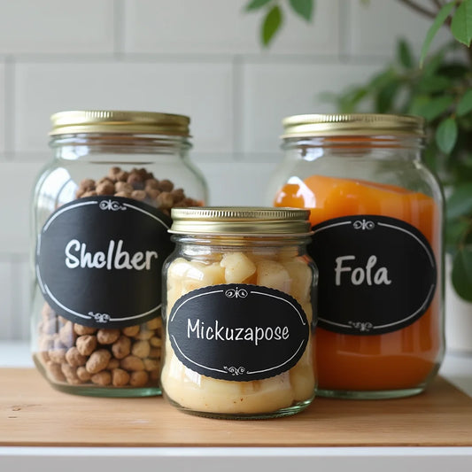 Reusable Chalkboard Labels - Reusable Chalkboard Labels Ideas For Pantry Jars And Bins