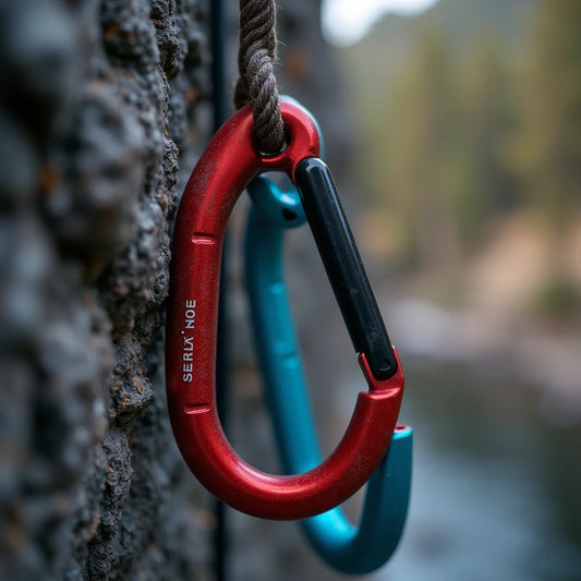Locking Climbing Carabiner - Locking Climbing Carabiners Safety Shapes and Smart Use