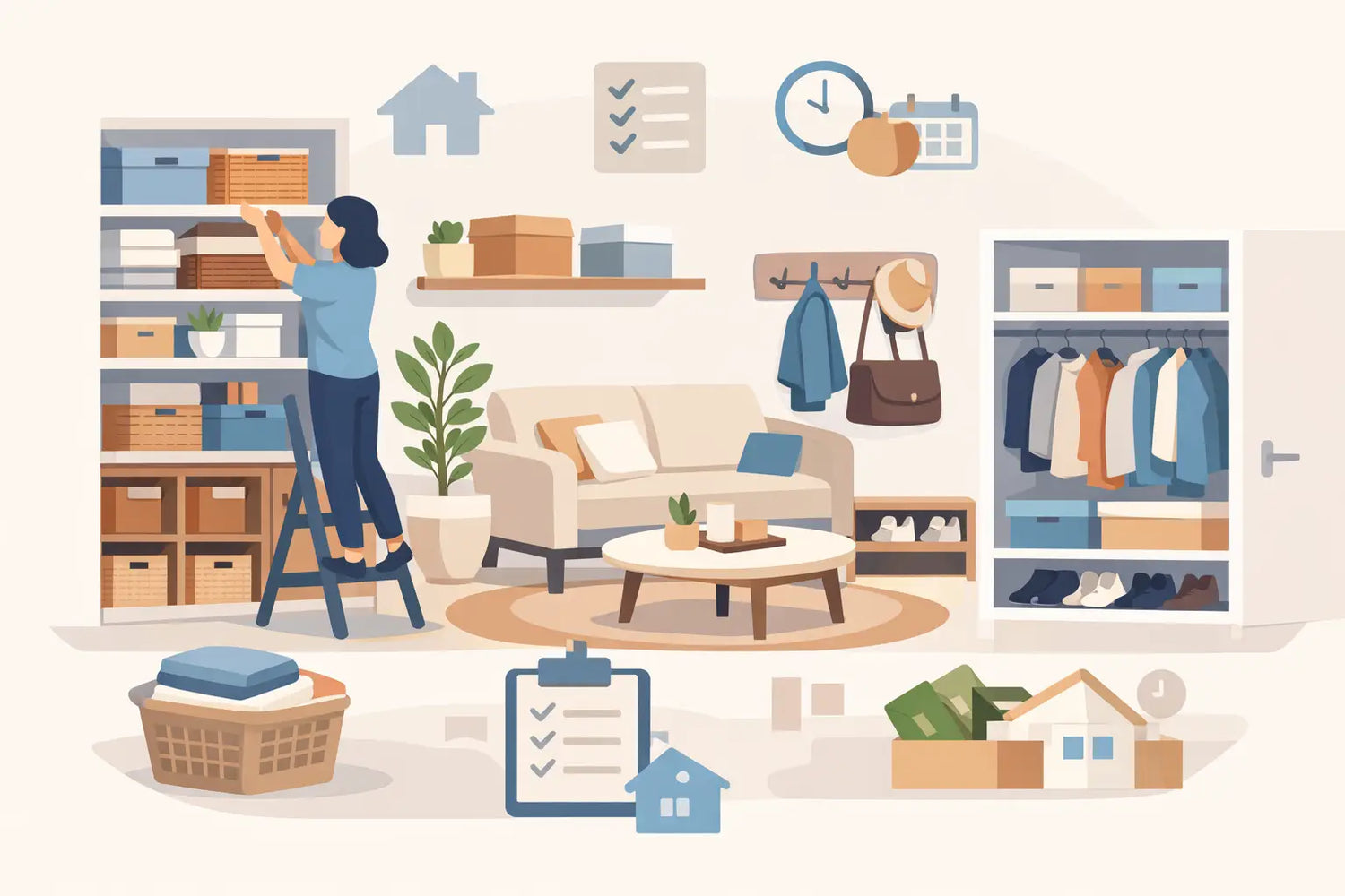 Home Organization Basics Guide for Busy Homes