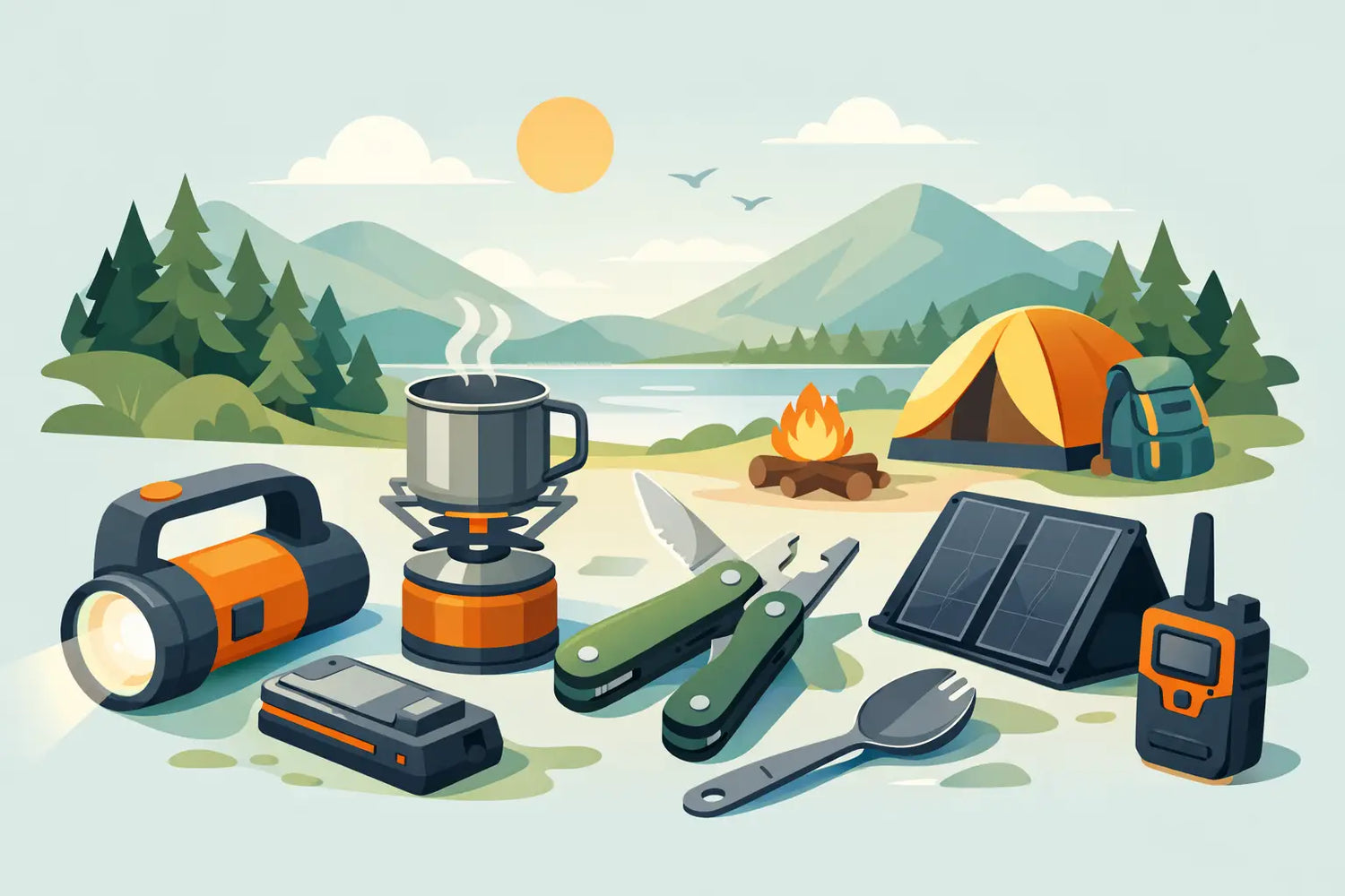 Portable Outdoor Tools for Camping That Help