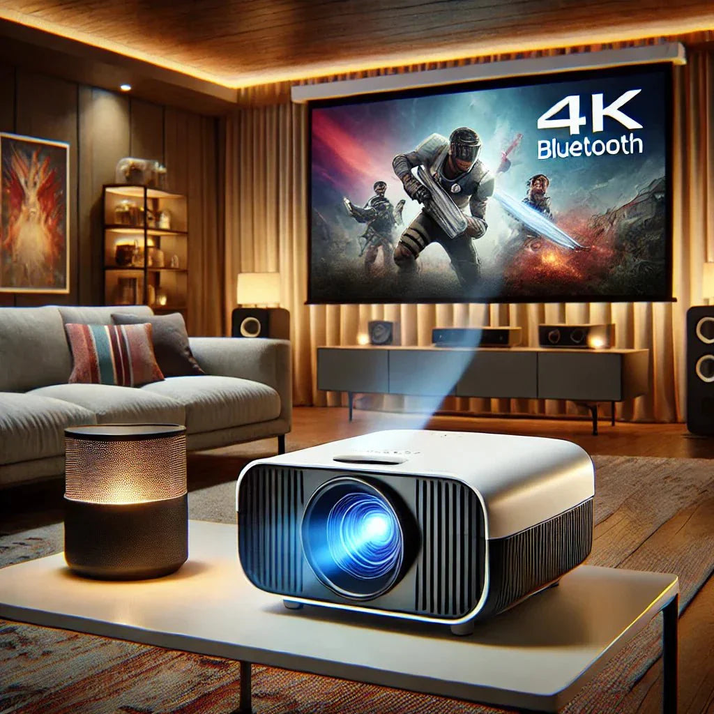 Elevate Your Entertainment Experience with the MagCubic™ Bluetooth Projector 4K for Android/iOS - Joomcy