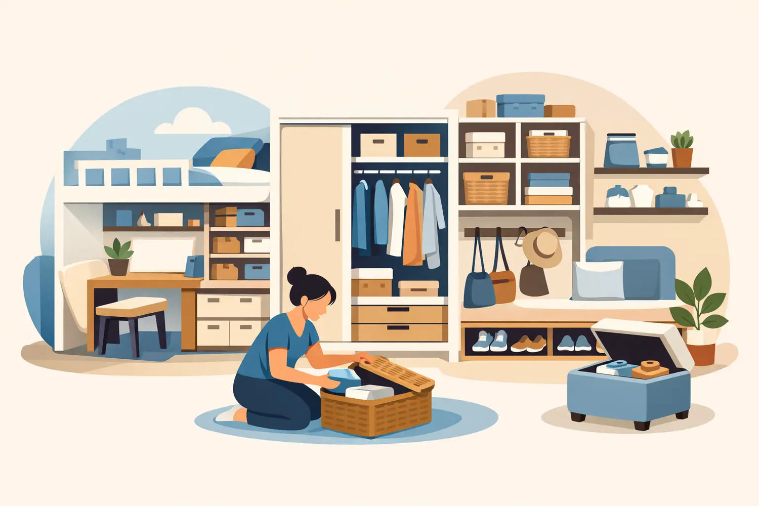 11 Small Apartment Storage Solutions That Work