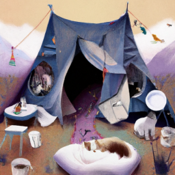 Discover Comfort: Pets Thriving in 6-Person Tents!