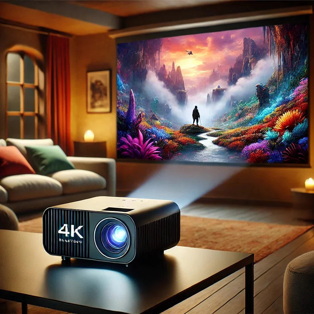 Transform Your Space with the MagCubic™ 4K Bluetooth Projector: The Ultimate Entertainment Upgrade - Joomcy