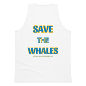 Men’s Premium Save the Whales Tank Top