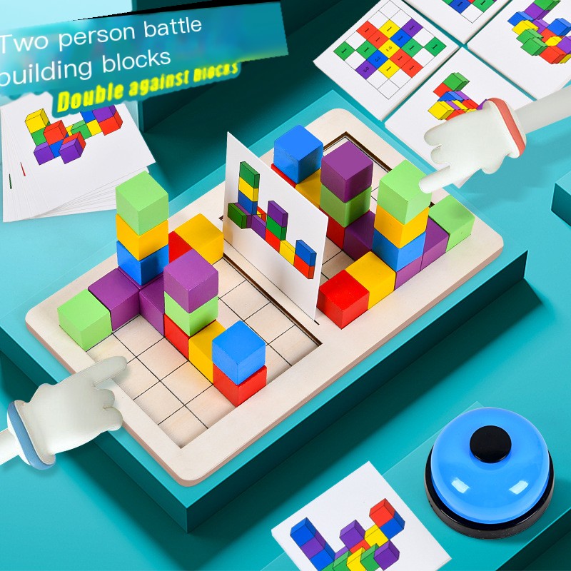 Interactive Logic Building Blocks Game for Kids