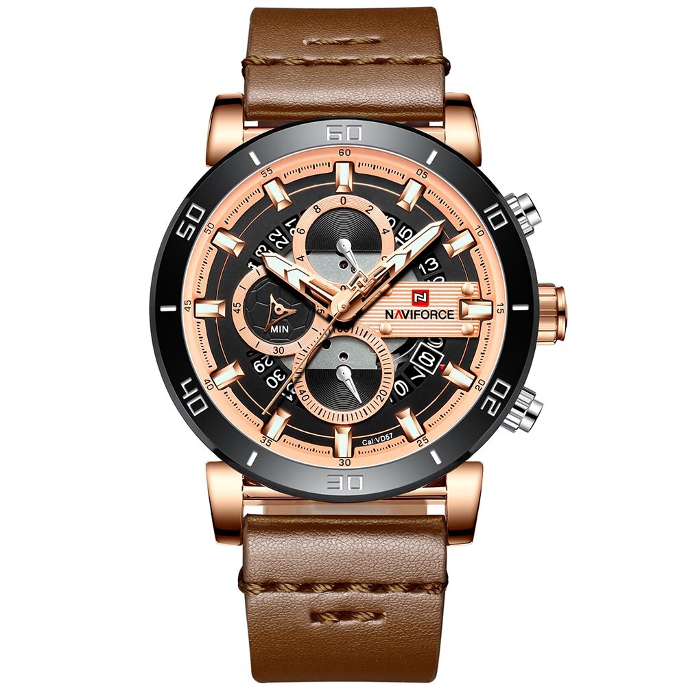 NAVIFORCE Men's 9131 Waterproof Quartz Watch