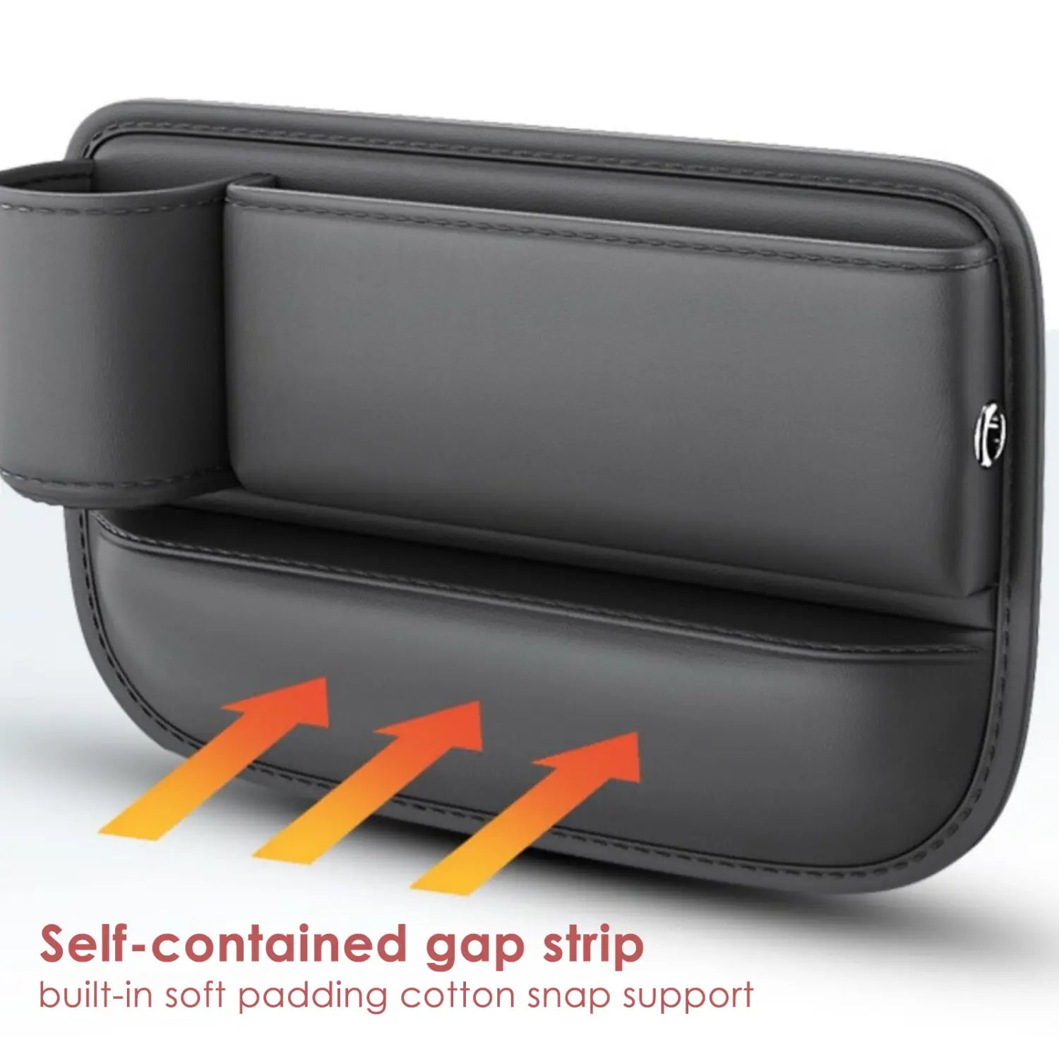 Multifunctional Car Seat Gap Organizer with Cup Holder