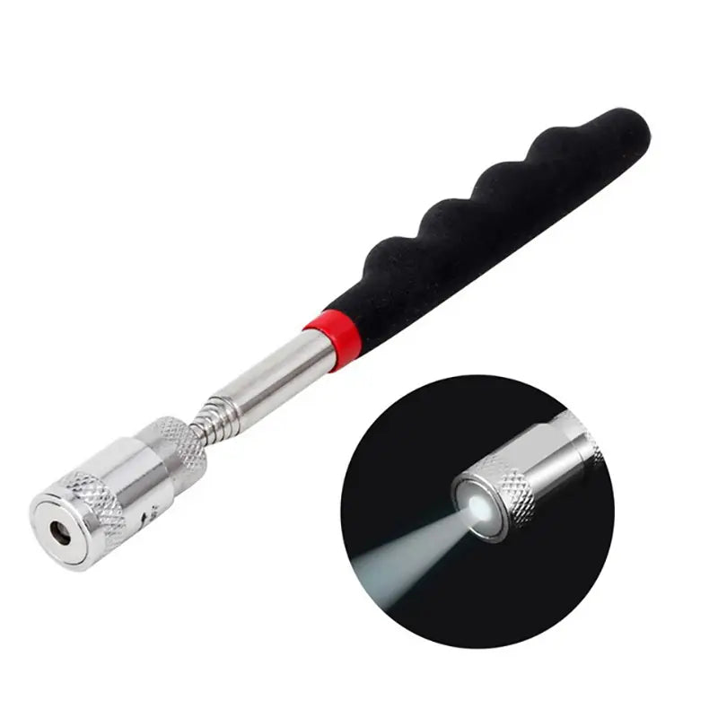 Telescoping Magnetic Pickup Tool with LED Light