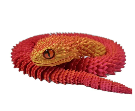 3D Snake Decor