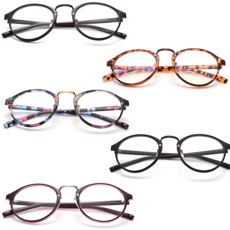 Retro Metal Frame Glasses for Men and Women