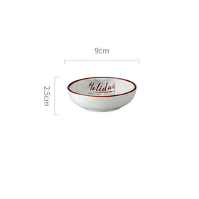 Creative Ceramic Dinnerware Set in Nordic Style