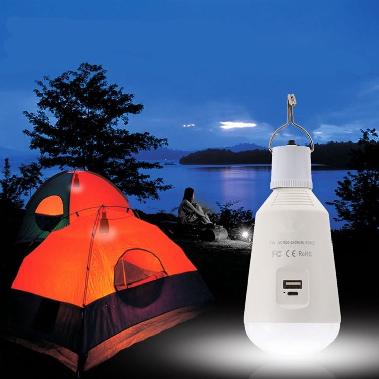 Mini Portable LED Camping Tent Light with Hooks