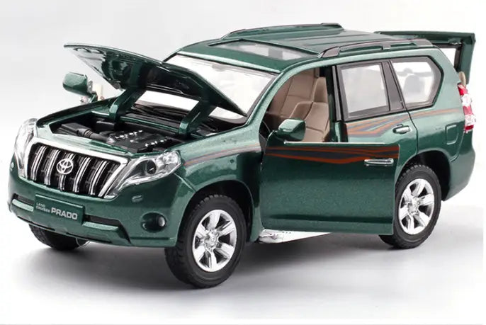 1:32 Toyota Prado Alloy Sound and Light Toy Model