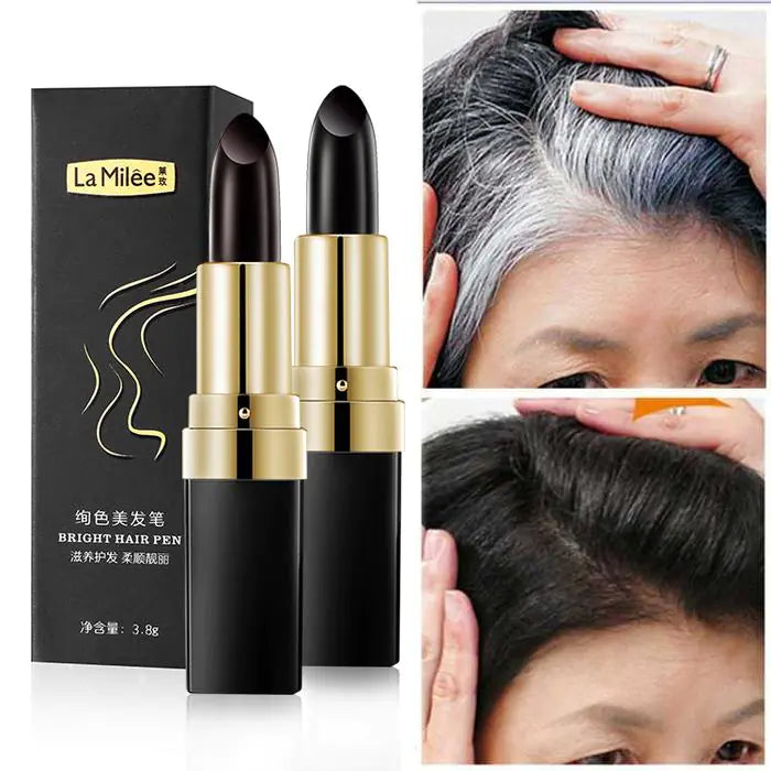 Lai Mei 3.8g Hair Dye Stick for Quick Gray Coverage - Joomcy